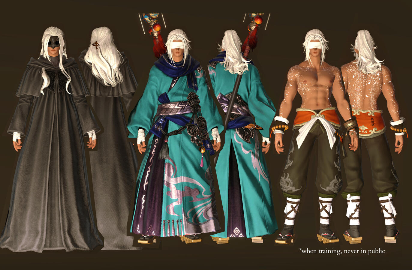 Alternate outfits